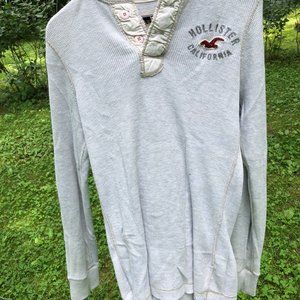 Hollister Long Sleeve Henley (S)